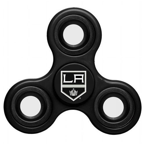 NHL Los Angeles Kings 3 Way Fidget Spinner C120 - Black - Click Image to Close